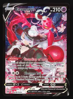 Enamorus V TG18 Lost Origin Trainer Gallery Ultra Rare Pokemon Card - Image 1