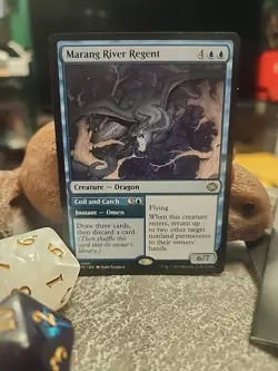 MTG Marang River Regent / Coil and Catch - Regular - Tarkir: Dragonstorm #0051 - Image 1