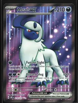Absol ex 214/197 Obsidian Flames Ultra Rare Pokemon Card - Image 1