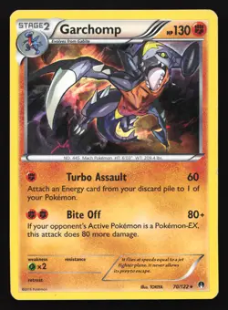 Garchomp 70/122 XY - BREAKpoint Holo Rare Pokemon Card - Image 1