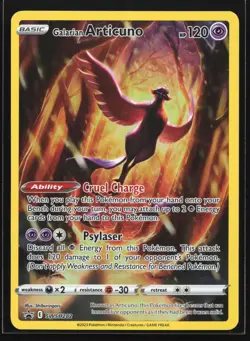 Galarian Articuno SWSH282 Sword & Shield Black Star Promo Pokemon Card - Image 1
