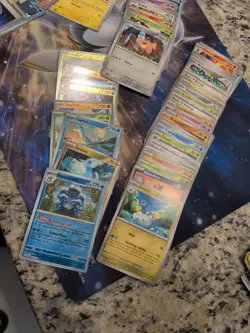 Lot Of 128 Pokemon Cards, Obsidian Flames, Cosmic Eclipse, Paldea Evolved, JT - Image 2