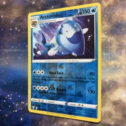 Pokemon Card Arctovish Darkness Ablaze Reverse Holo Rare 054/189 Near Mint - Image 3