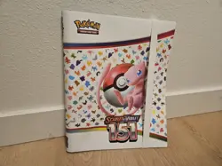 Pokemon Scarlet & Violet 151 - Mew Binder Collection - Binder Only NO CARDS - Image 1