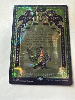 Field of the Dead (Halo Foil) - Secret Lair Encyclopedia Drop - R0033 - English - Image 1