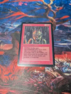 MTG BETA Goblin King - Image 1