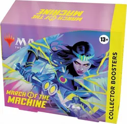 Magic: The Gathering March of the Machine Collector Booster Box, 12 Packs OPENED - Image 3