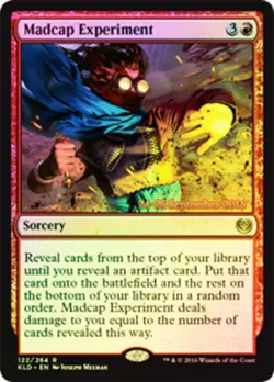 1 x Madcap Experiment - Foil - Prerelease Promo - Kaladesh - NM-Mint - MTG - Image 1