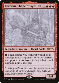 Torbran, Thane of Red Fell () Secret Lair Drop Series NM MTG Foil - Image 1