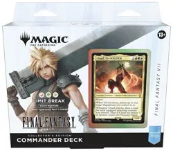 NEW Magic Final Fantasy Limit Break COLLECTOR’S EDITION Commander Deck Sealed - Image 1