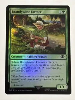 MTG Lord of the Rings Brandywine Farmer Foil 0155 NM - Image 1