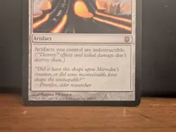 Darksteel Forge - Magic the Gathering MTG - Light Play LP - Artifact - Mirrodin - Image 3