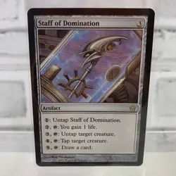 2004 Magic The Gathering: Fifth Dawn Staff Of Domination 156/165 - Image 1