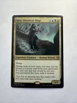 Kess, Dissident Mage - C17 39/309 - Foil Lightly Played - Image 1