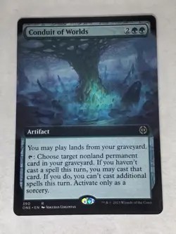 MTG Conduit of Worlds Extended Art - ONE / 390 - - Image 1