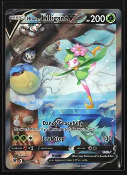 Hisuian Lilligant V (Alternate Art) 163/189 Astral Radiance Ultra Rare Pokemon - Image 1