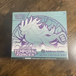 Temporal Forces Pokemon Center Exclusive ETB Walking Wake (SEALED SMALL TEAR) - Image 1