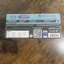 Temporal Forces Pokemon Center Exclusive ETB Walking Wake (SEALED SMALL TEAR) - Image 5