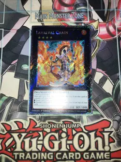 Lavalval Chain Platinum Secret Rare 1st Edition RA04-EN162 Yugioh - Image 1