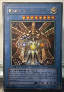 Yugioh Reshef the Dark Being TLM-EN033 Unlimited Ultra Rare Holo - Image 1