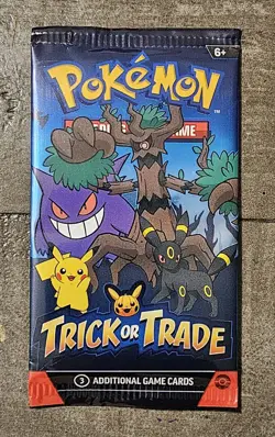Pokemon Trick Or Trade 2024 ~ 10 Packs With 3 Cards Each. - Image 4