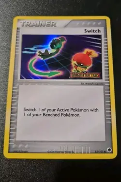 Pokemon Card - Switch 83/101 Reverse Holo EX Dragon Frontiers Stamped - NM - Image 1