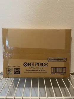 One Piece Card Game Tournament Kit Vol 5 Anniversary English - New, Sealed - Image 1