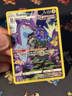 Pokemon Cards Toxtricity GG09/GG70 Galarian Gallery Crown Zenith - (NM) #2 - Image 2