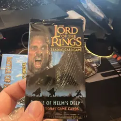 Lord Of The Rings Trading Card Game One Booster Pack Battle of Helm's Deep LOTR - Image 1