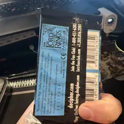 Lord Of The Rings Trading Card Game One Booster Pack Battle of Helm's Deep LOTR - Image 2