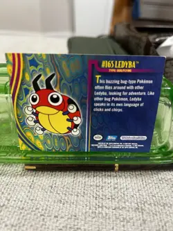 Pokemon Card - Ledyba #165 - Johto Series - Topps - Image 2