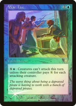 War Tax - Foil - Mercadian Masques - Magic the Gathering MTG - Image 1