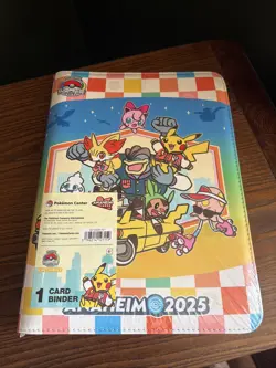 Pokemon World Championships Pokemon Center Card Binder 2025 Anaheim Exclusive - Image 1