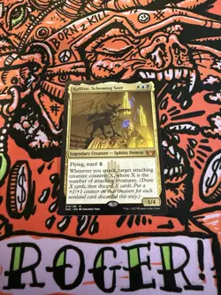 Raffine, Scheming Seer Streets of New Capenna, MTG Magic Card SNC 213/281 - Image 1