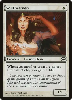 Soul Warden - Planechase - Magic the Gathering MTG - Image 1