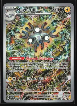 Magneton 159 Surging Sparks ETB Black Star Promo Pokemon Card - Image 1