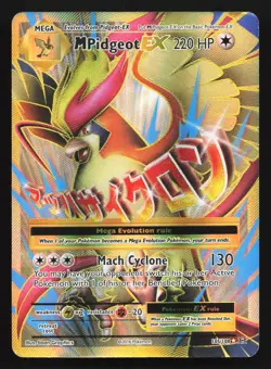M Pidgeot EX (Full Art) 105/108 XY - Evolutions Ultra Rare Pokemon Card - Image 1
