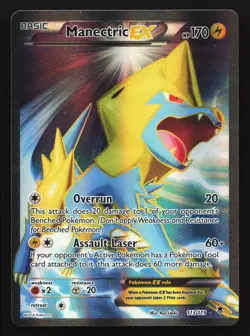 Manectric EX (Full Art) 113/119 XY - Phantom Forces Ultra Rare Pokemon Card - Image 1