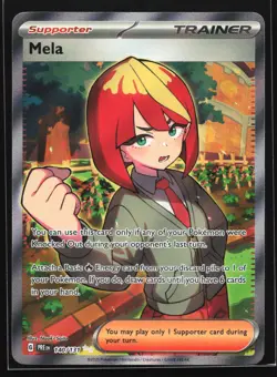 Mela 140/131 Prismatic Evolutions Ultra Rare Pokemon Card - Image 1