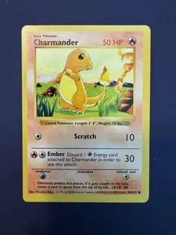 TWO Shadowless Charmanders and ONE Shadowless Charmeleon Pokemon Base Set - Image 5