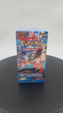Pokemon Card Mega Brave NEW SEALED Korean Booster Box (x30 Packs) - Image 1