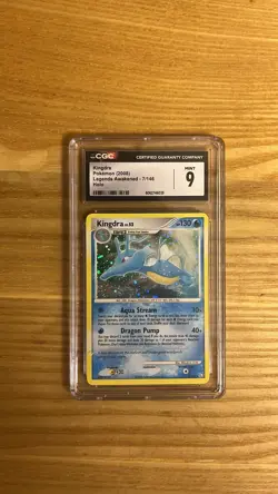 Kingdra 7/146 Legends Awakened Holo CGC 9 MINT Pokemon Card - Image 1