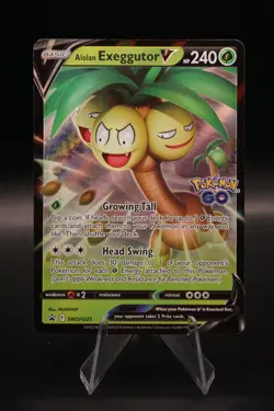 Alolan Exeggutor V SWSH225 SWSH: Sword & Shield Promo Cards Holo - Image 1