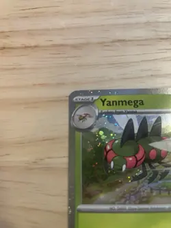 Pokemon Journey Together Yanmega 187 Black star Promo TCG - Image 2