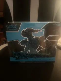 Black Bolt Pokemon Center Exclusive ETB Elite Trainer Box Pokemon TCG Sealed New - Image 1
