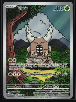 Pinsir 168/167 Twilight Masquerade Illustration Rare Pokemon Card - Image 1