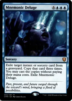 Mnemonic Deluge M Commander Legends 82 NM - Image 1