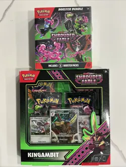 Pokemon Shrouded Fable Booster Bundle/Kingambit Illustration Collection Set - Image 1