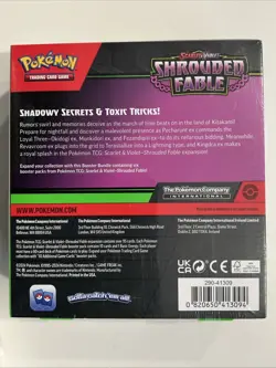 Pokemon Shrouded Fable Booster Bundle/Kingambit Illustration Collection Set - Image 5