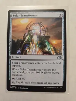 Solar Transformer - Modern Horizons 3 - LP - Uncommon - Artifact - MTG Magic - Image 1